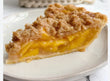 Peach pie with oatmeal Crumble.